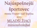 Najlepší športovci a športové kolektívy mesta Vranov za rok 2013